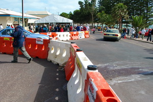 Straßensperren in Ceduna