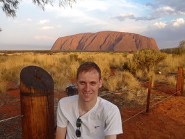 Sonnenuntergang am Ayers Rock