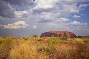 Sonnenuntergang am Ayers Rock