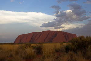 Sonnenuntergang am Ayers Rock