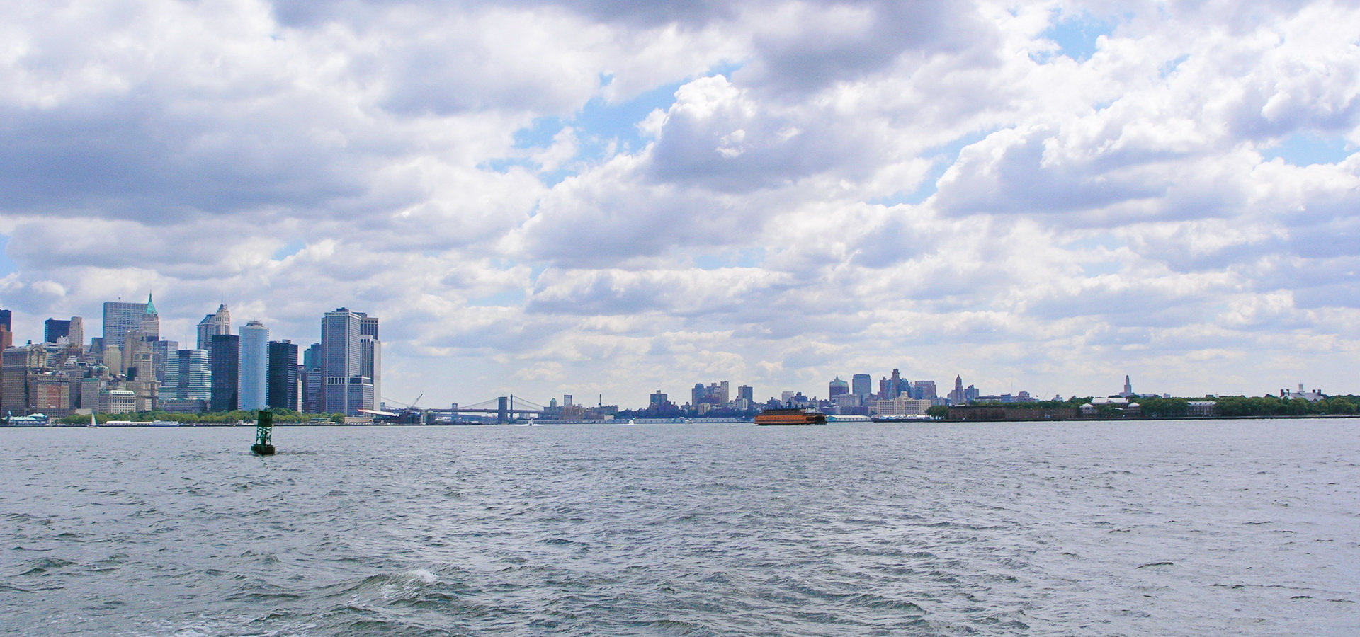 Skyline von Manhattan - New York & Niagrafälle 2004